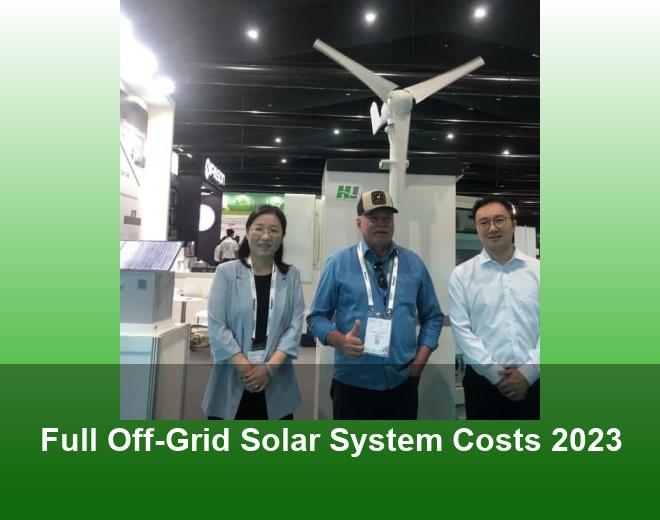 Full Off-Grid Solar System Costs 2023